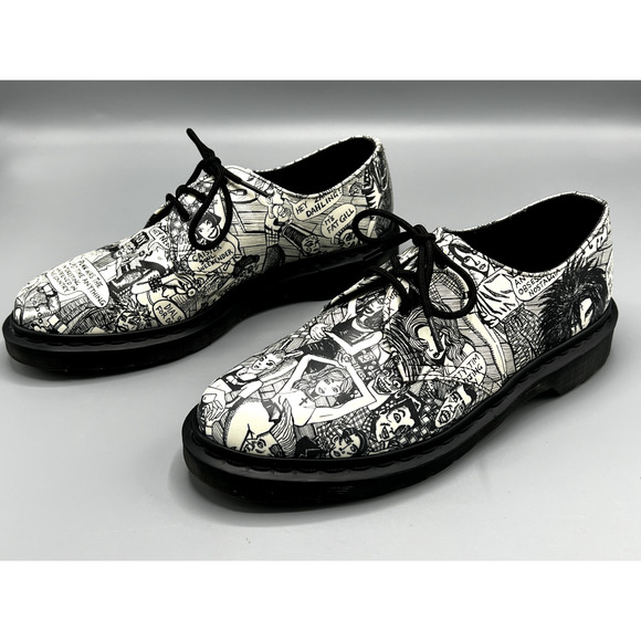 Dr. Martens Shoes - Dr. Martens Air Wair 1461 Women's US 10 Punk Social City Scene Oxford Shoes